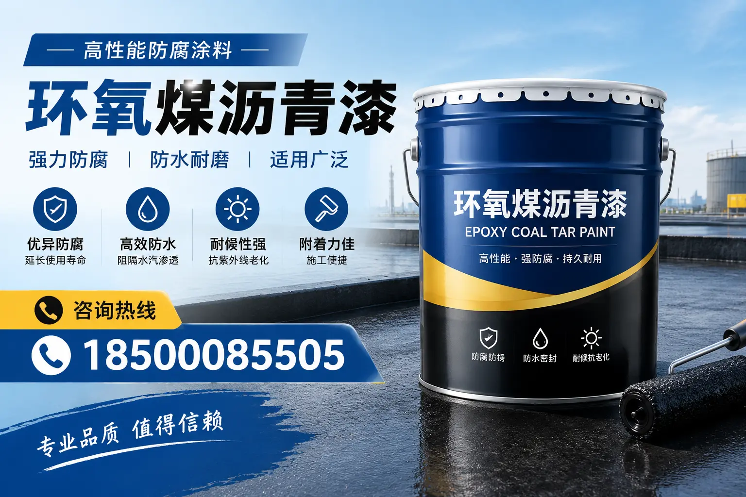 环氧煤沥青漆的主要成分与功能，那曲用户深度了解